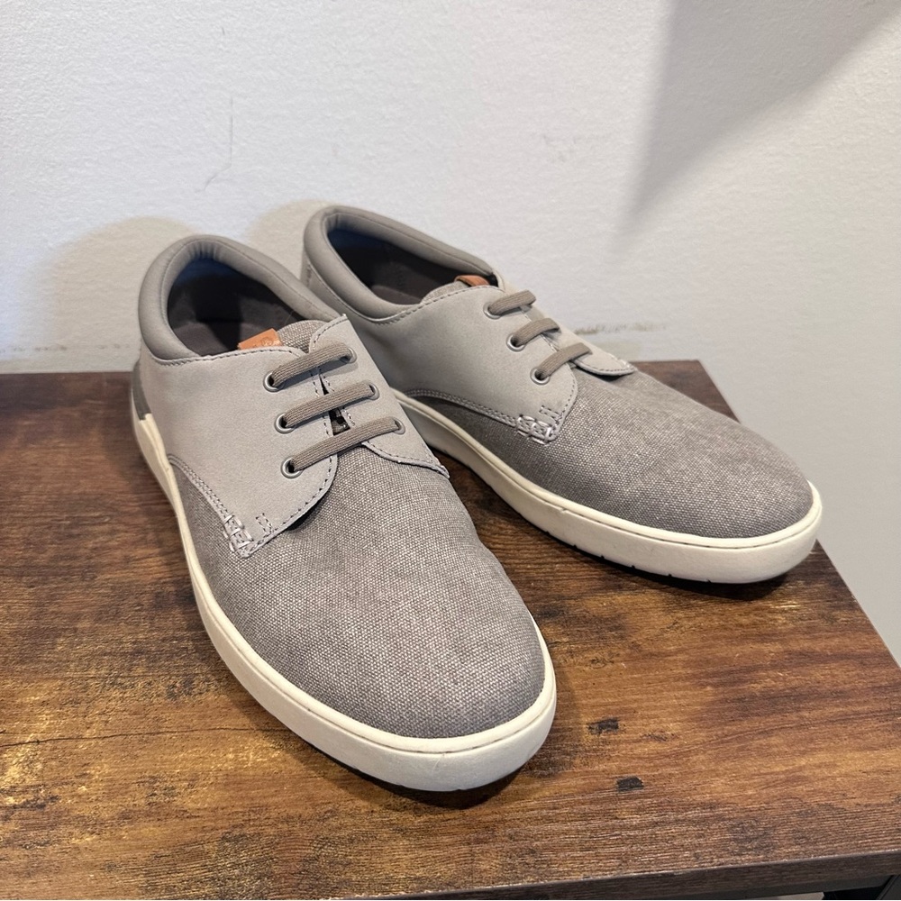 Men's Grey Slip On Hush Puppies